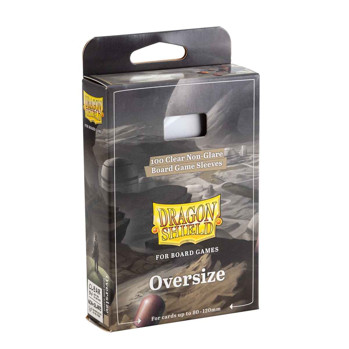 Dragon Shield Board Game Sleeves Clear NonGlare Oversize 100