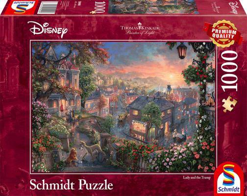T. Kinkade: Susi und Strolch, 1000 T.
