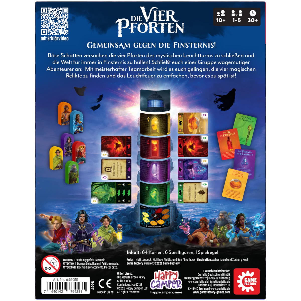 Die vier Pforten, deutsch