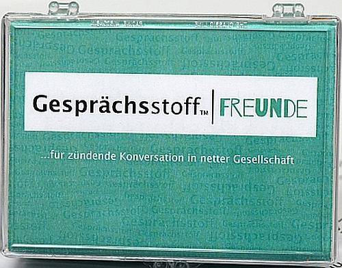 Gesprächsstoff: Freunde