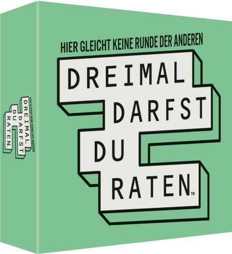 Dreimal darfst du raten