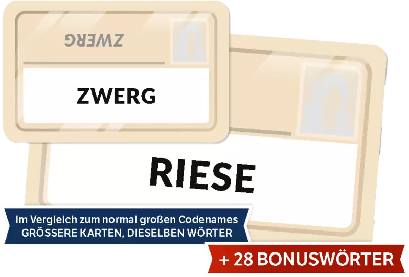 Codenames XXL, deutsch