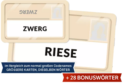 Codenames XXL, deutsch