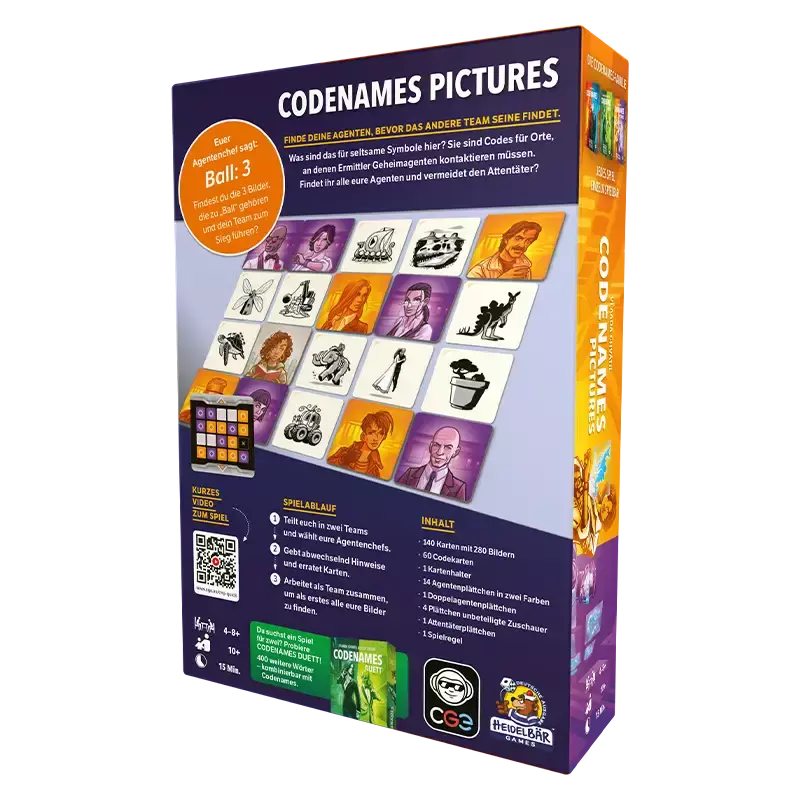 Codenames Pictures, deutsch