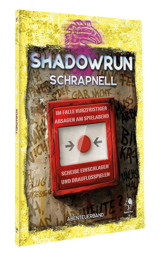 Schrapnell (Softcover) - Shadowrun, deutsch