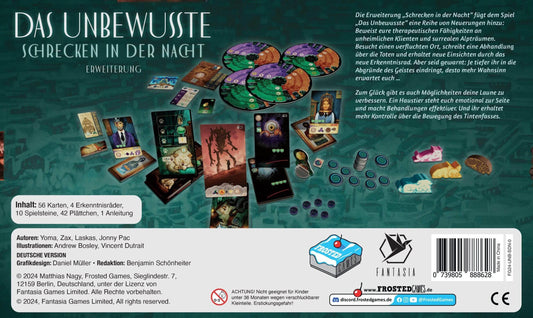 Schrecken in der Nacht - Das Unbewusste, deutsch (Erw.)