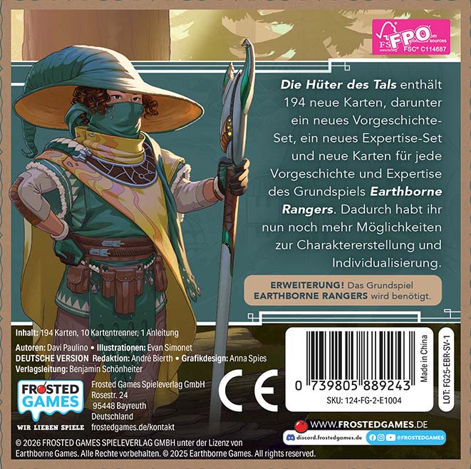 Die Hüter des Tals - Earthborne Rangers, deutsch (Erw.)