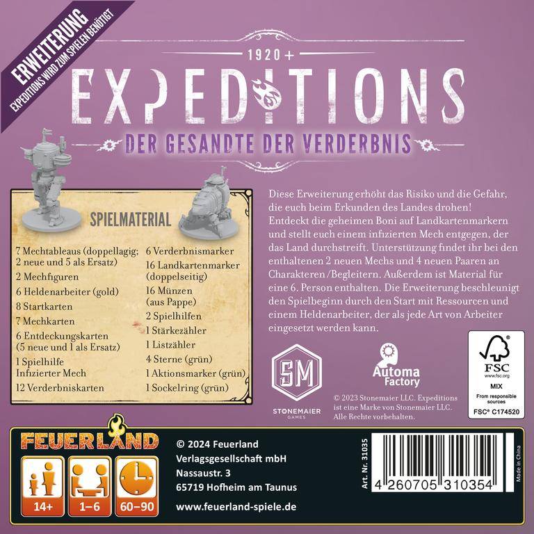 Der Gesandte der Verderbnis - Expeditions, deutsch (Erw.)