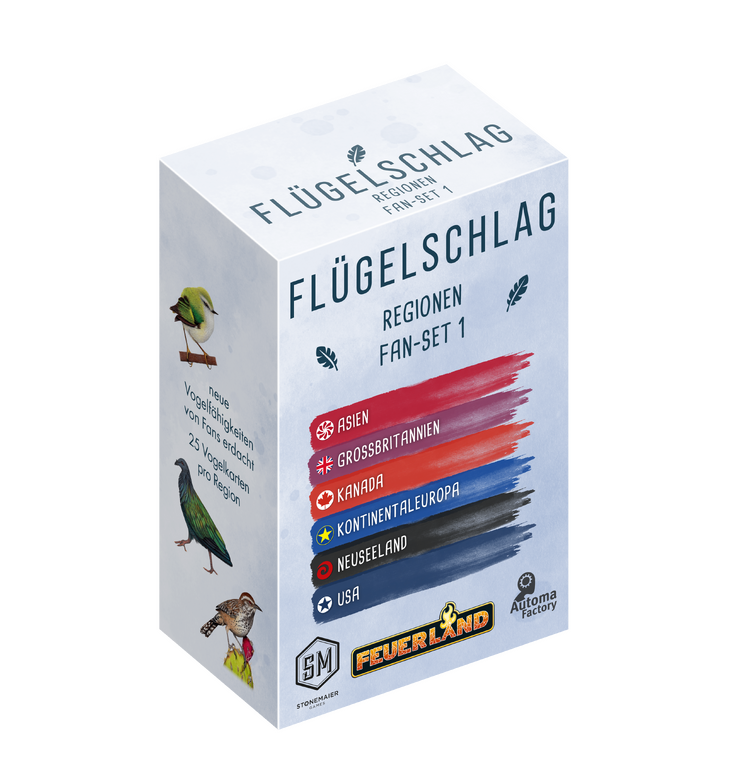 Flügelschlag - Regionen Fan-Set 1 (Erweiterung)