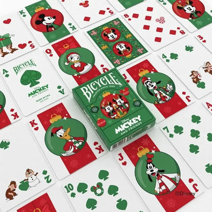 Bicycle Playing Cards - Disney: Mickey and Friends Holiday (EN)