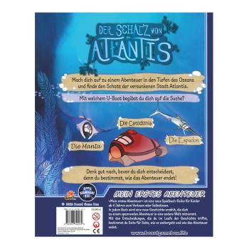 Der Schatz von Atlantis - Mein erstes Abenteuerbuch, deutsch