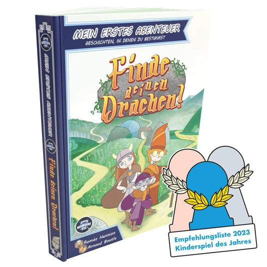 Finde deinen Drachen! - Mein erstes Abenteuerbuch, deutsch