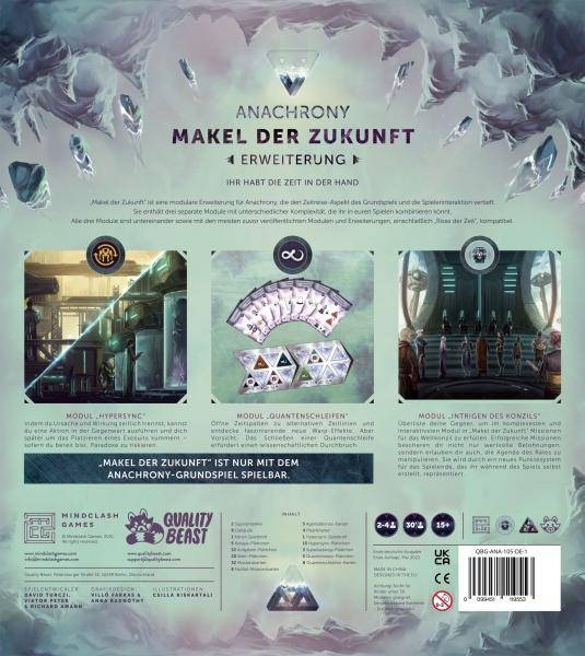 Makel der Zukunft - Anachrony, deutsch (Erw.)