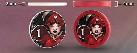 Wonderlands War - Premium Chips Box (Clays)
