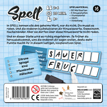 Spell, deutsch