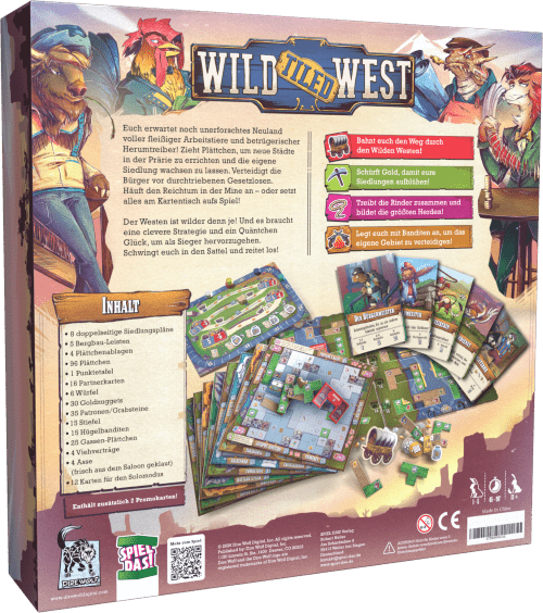 Wild Tiled West, deutsch