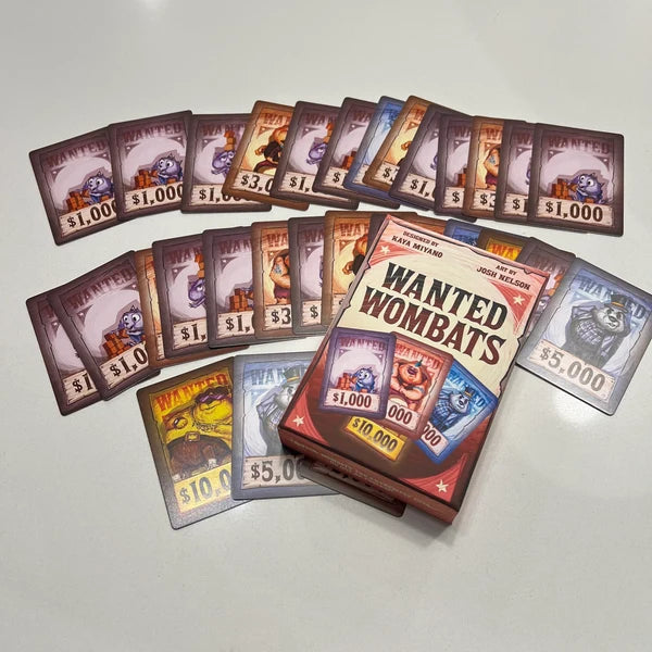 Wanted Wombats, englisch