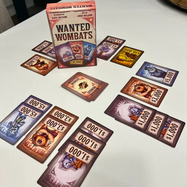 Wanted Wombats, englisch