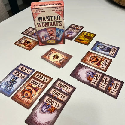 Wanted Wombats, englisch