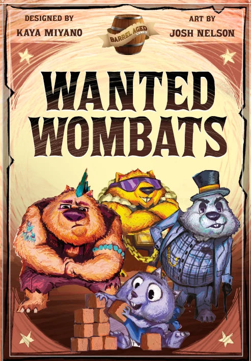 Wanted Wombats, englisch