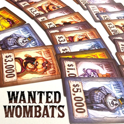 Wanted Wombats, englisch
