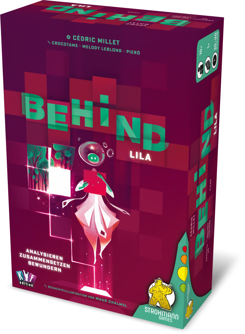 Behind - Lila, deutsch