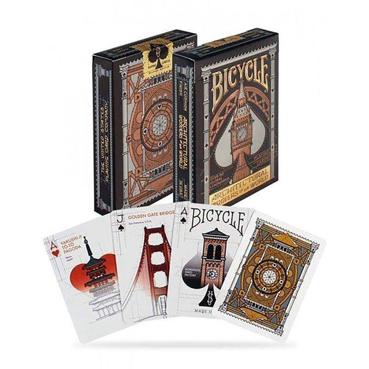 Bicycle Architectural Wonders Playing Cards