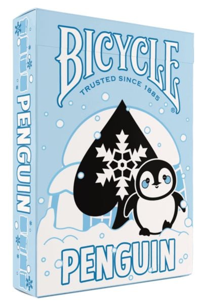 Bicycle® Penguin (Designer Spielkarten, Poker, Skat...)