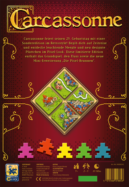 Carcassonne 25 Jahre Jubiläumsedition, deutsch