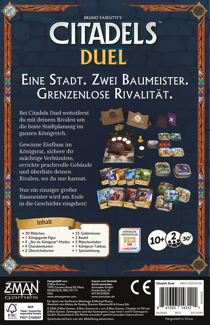 Citadels Duel, deutsch