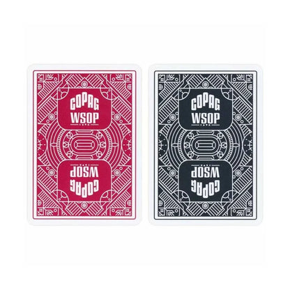 Copag "WSOP" - Set mit 2 Pokerkarten Decks aus 100 % Kunststoff, sprachunabhängig