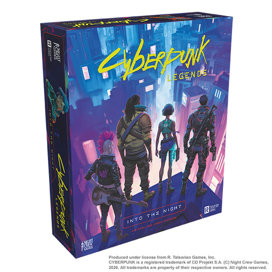 Cyberpunk Legends: Into the Night, deutsch