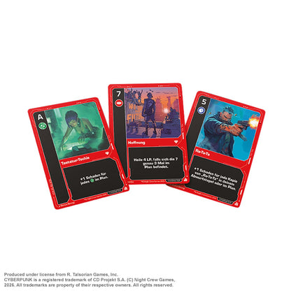 Cyberpunk Legends: Into the Night, deutsch