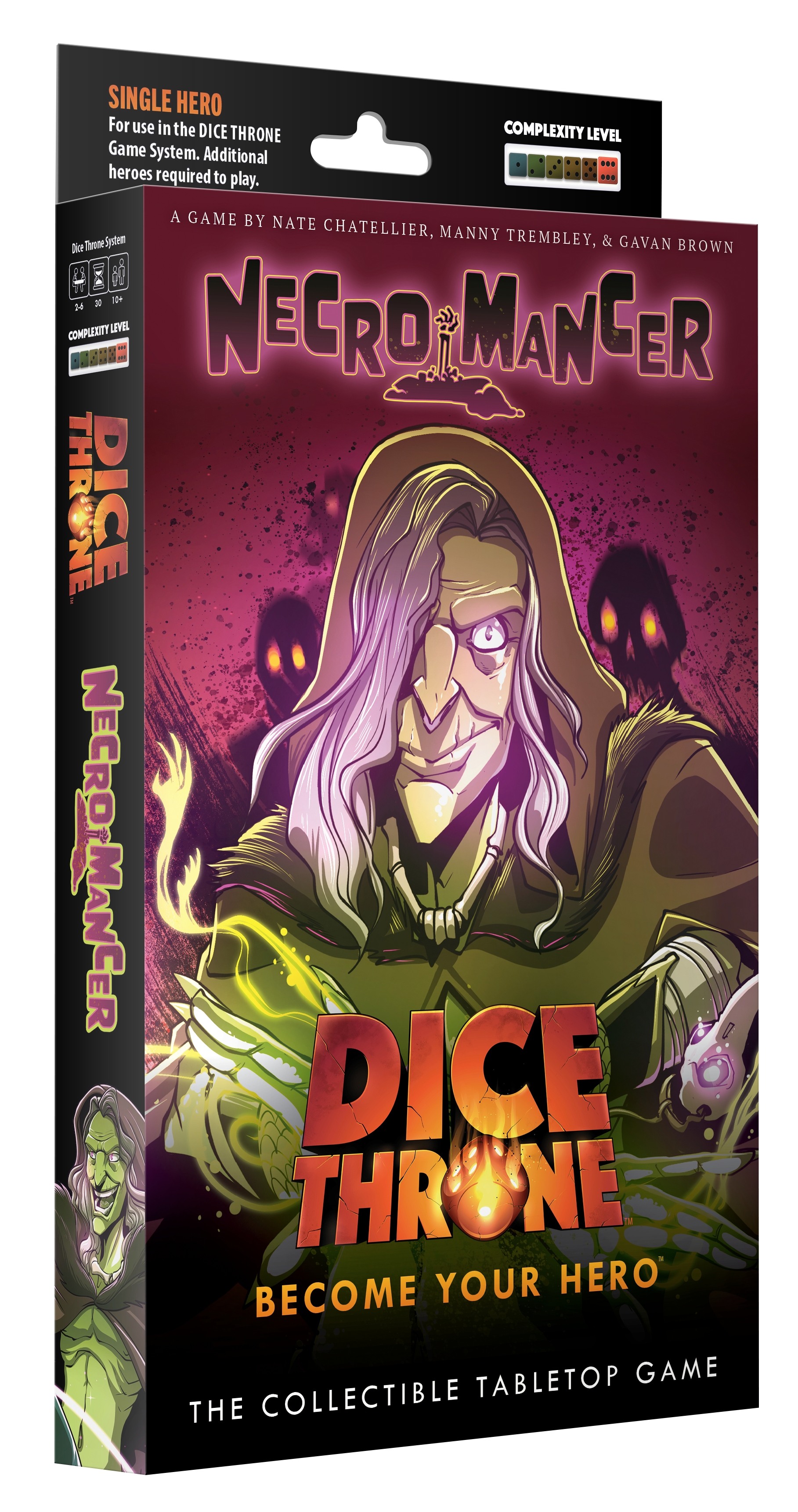 Dice Throne Hero Pack Necromancer DAMAGED GOODS