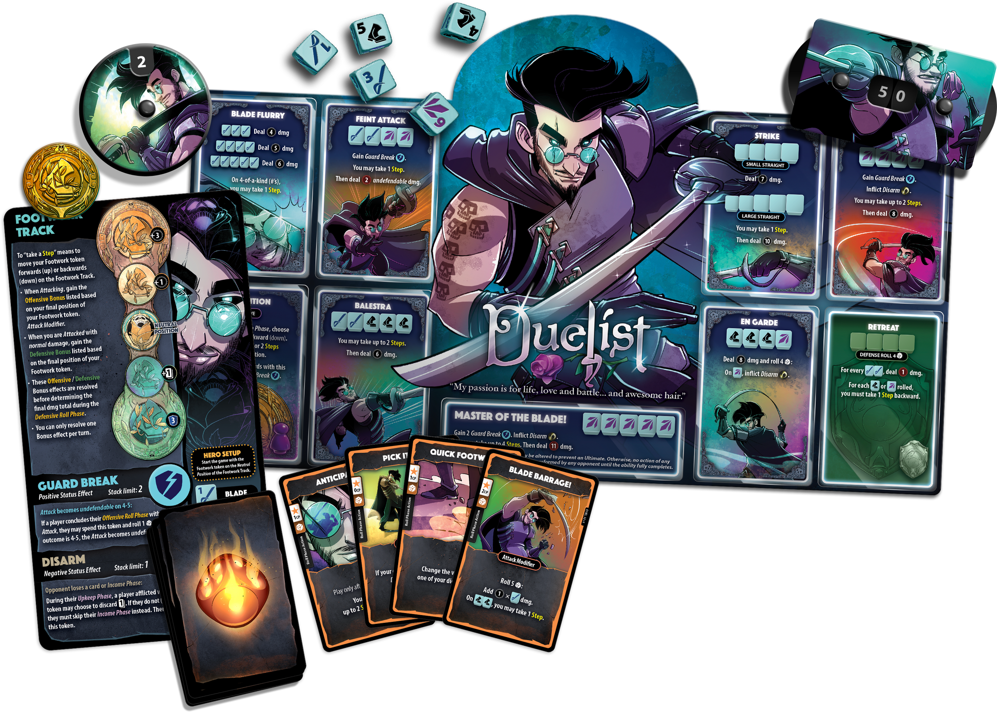Dice Throne Hero Pack Duellist