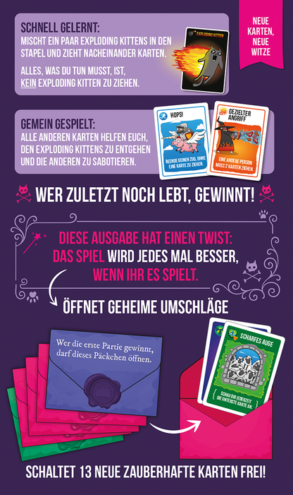 Fluch & Segen - Exploding Kittens, deutsch