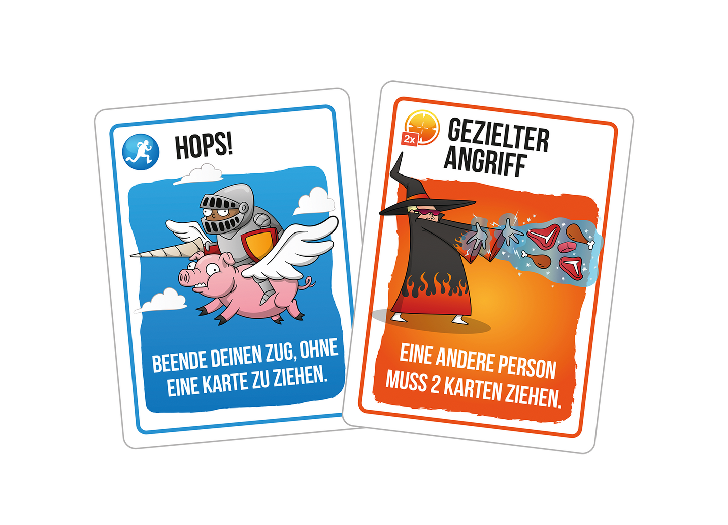 Fluch & Segen - Exploding Kittens, deutsch