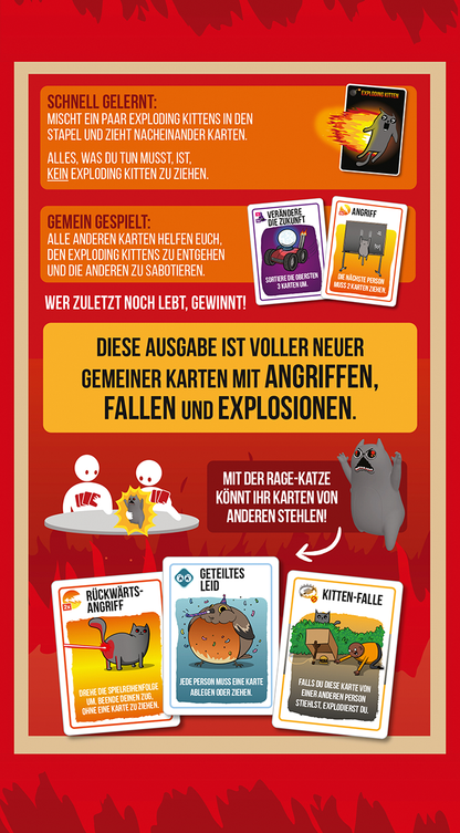 Rage Mode - Exploding Kittens, deutsch