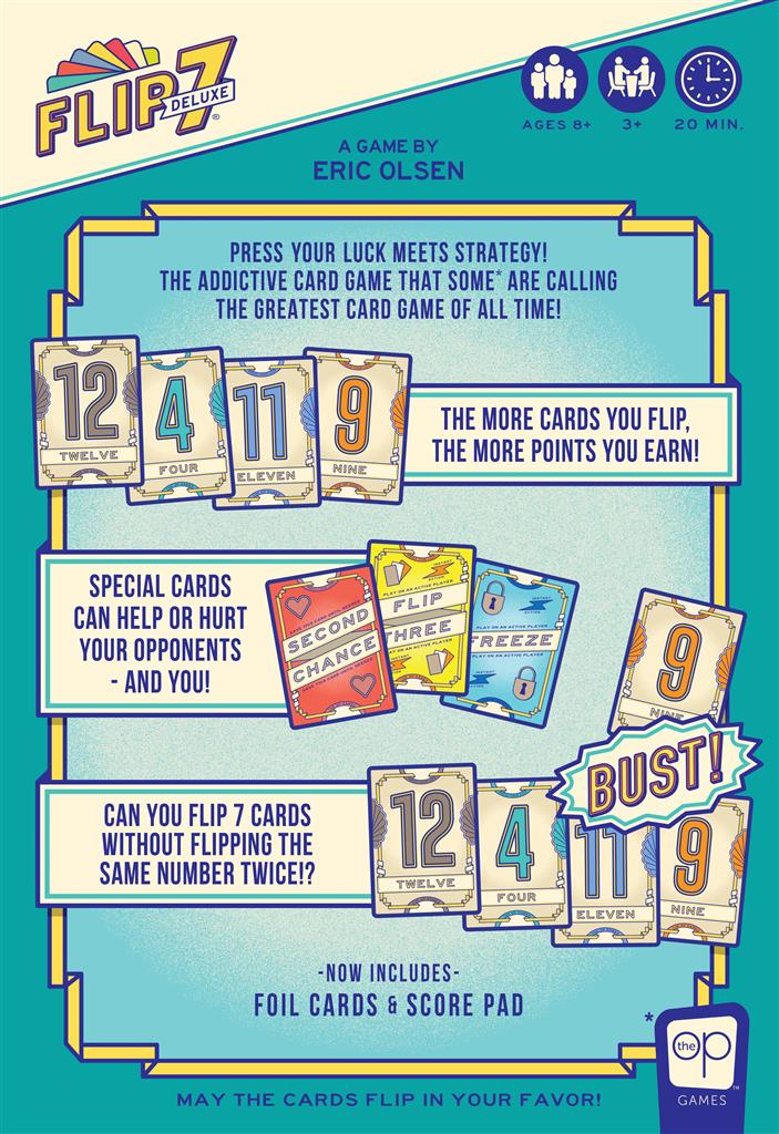 Deluxe - Flip 7, englisch