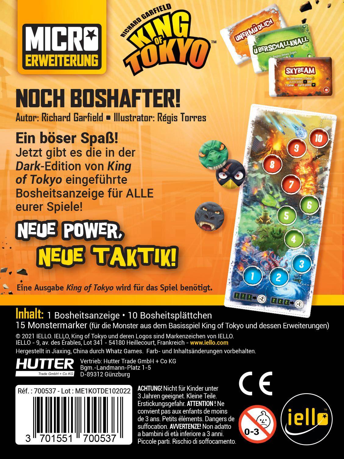 King of Tokyo - Noch Boshafter! (Mini Erw.)