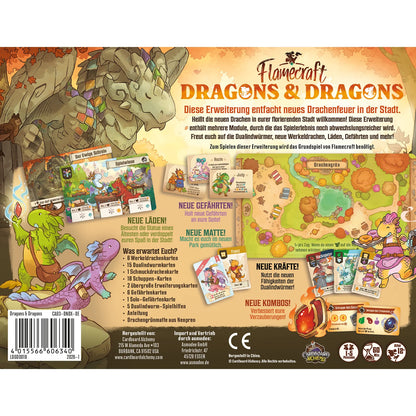 Dragons & Dragons - Flamecraft, deutsch (Erw.)
