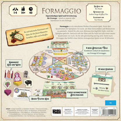 Formaggio, deutsch