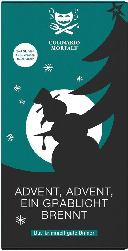 Advent, Advent ein Grablicht brennt - Culinario Mortale, deutsch