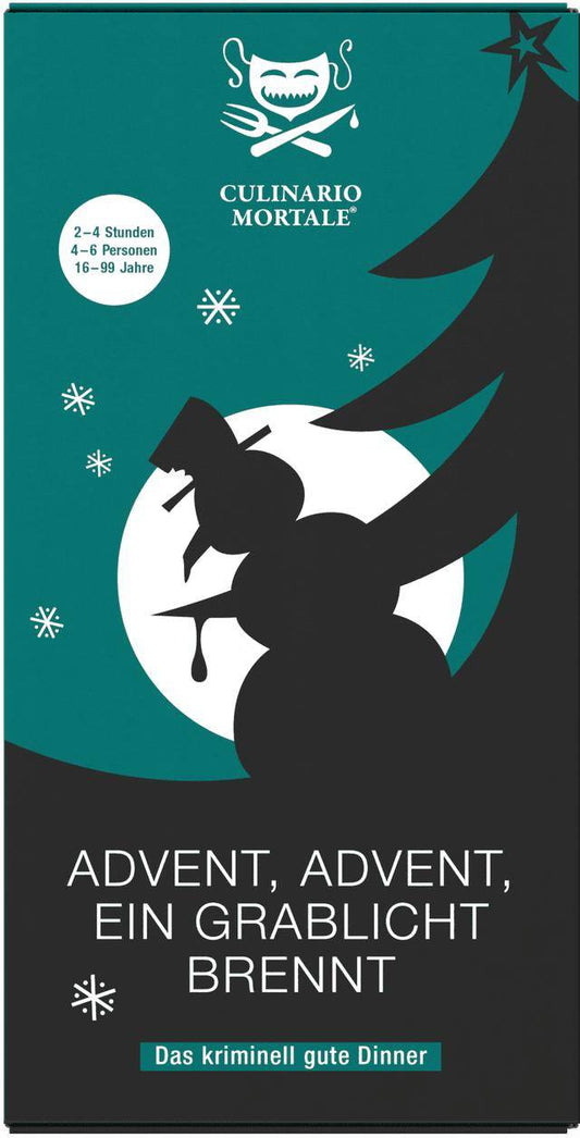 Advent, Advent ein Grablicht brennt - Culinario Mortale, deutsch