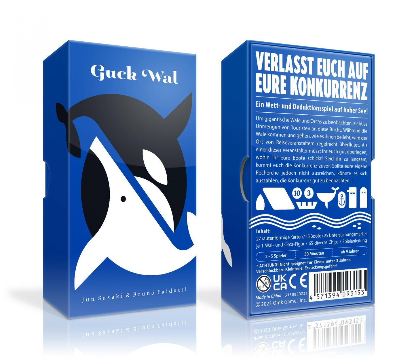 Guck Wal, deutsch