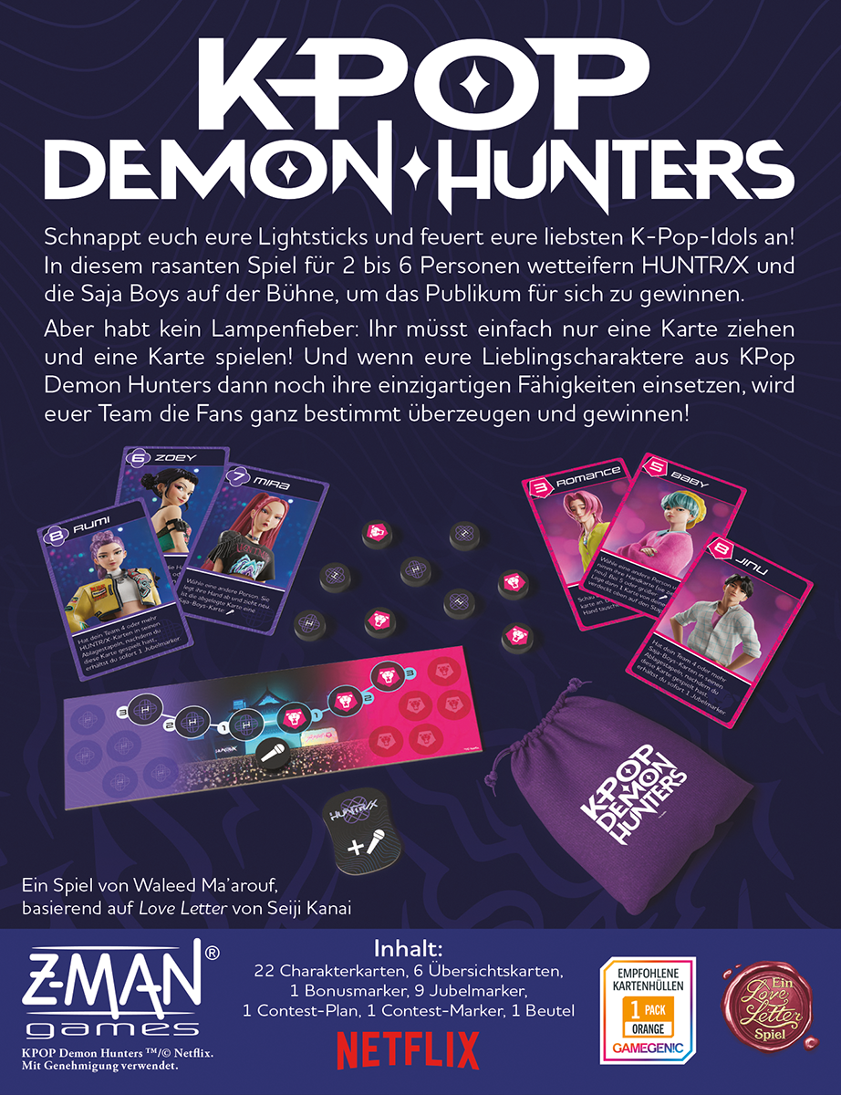 Kpop Demon Hunters: Battle for the Spotlight, deutsch