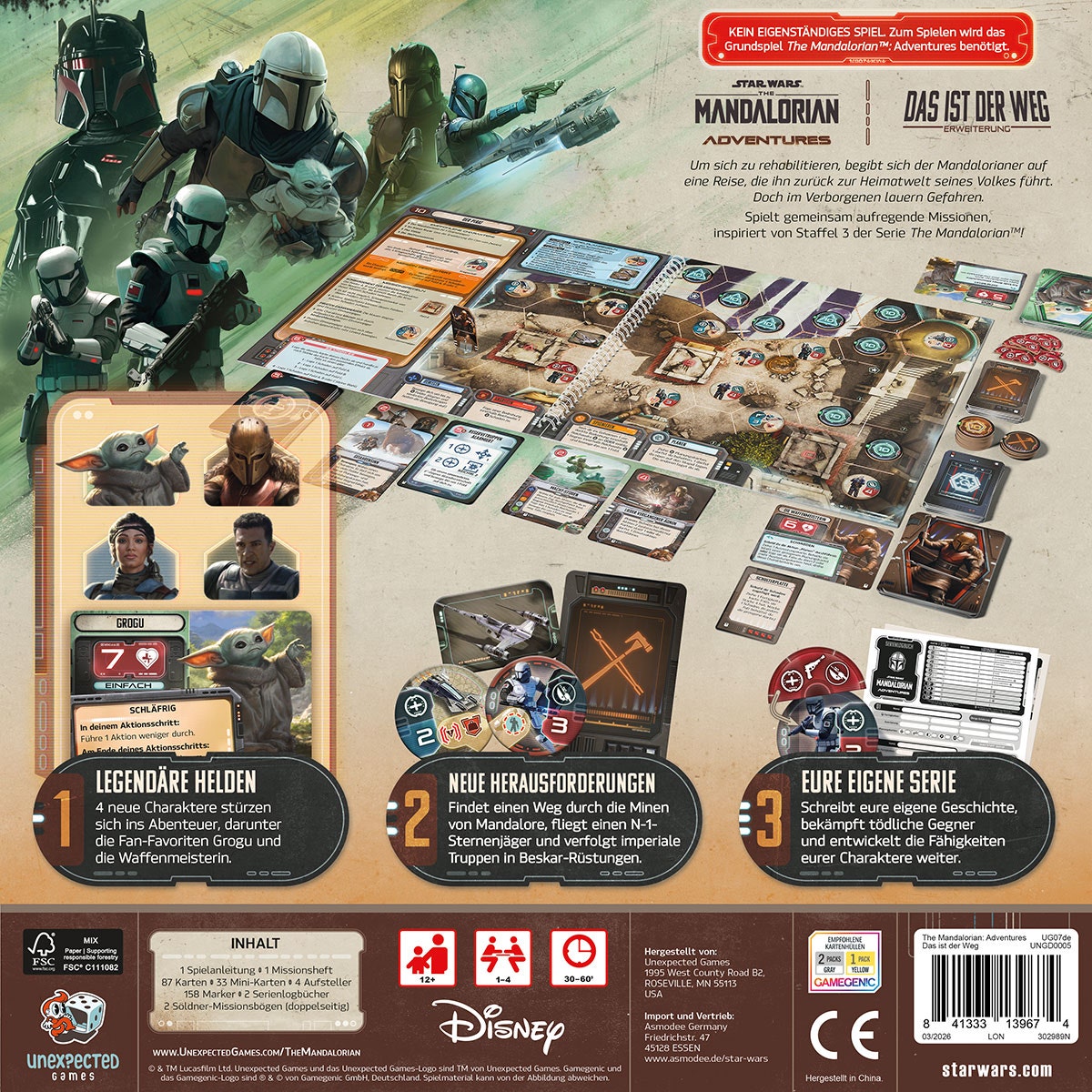 Das ist der Weg - The Mandalorian™: Adventures, deutsch (Erw.)