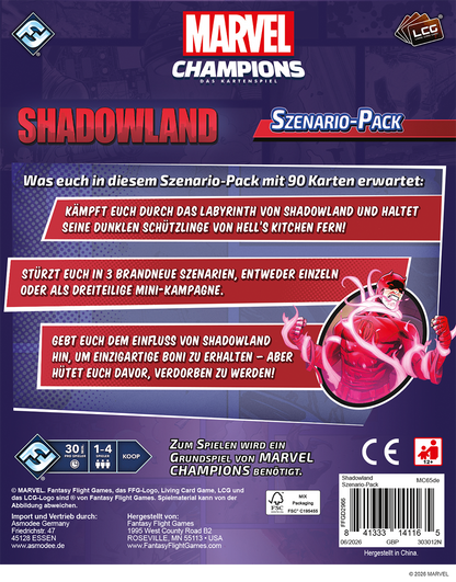Shadowland (Szenario-Pack) - Marvel Champions: Das Kartenspiel, deutsch