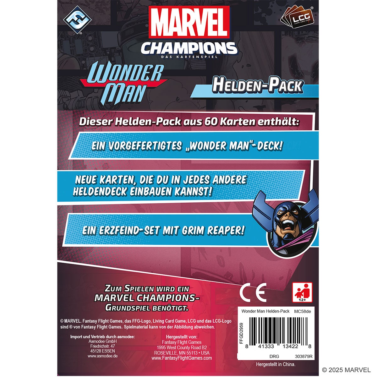 Wonder Man - Marvel Champions: Das Kartenspiel, deutsch (Erw.)