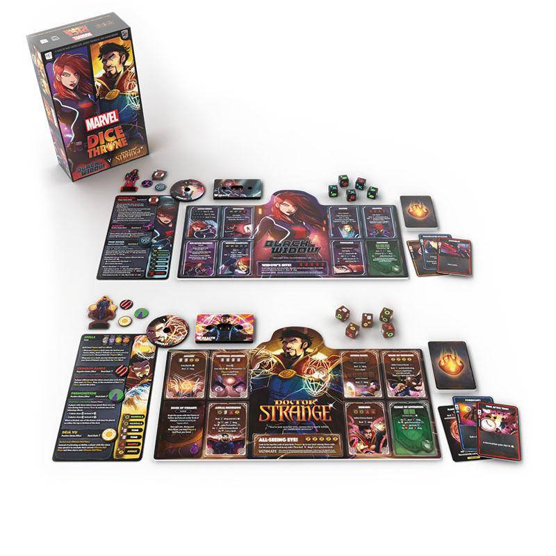 Dice Throne Marvel: Black Widow vs. Doctor Strange EN